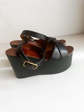 Isabel Marant Leather Chunky Sandals 39